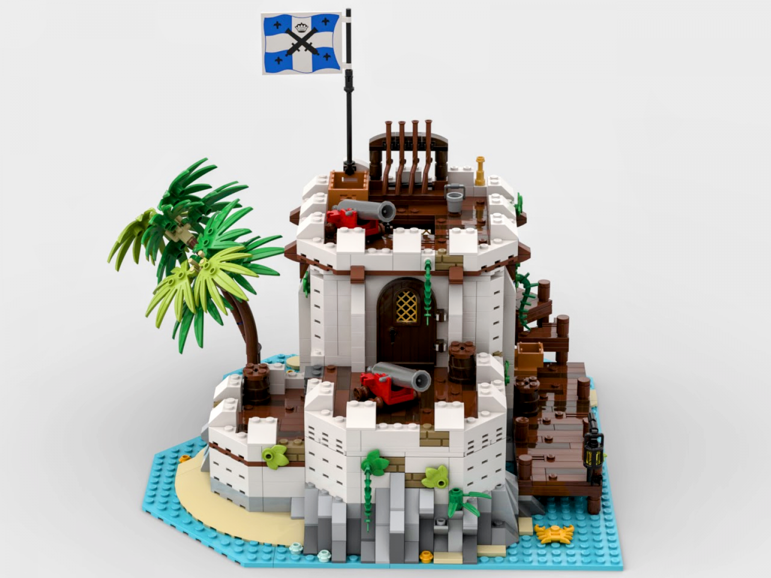 lego outpost moc