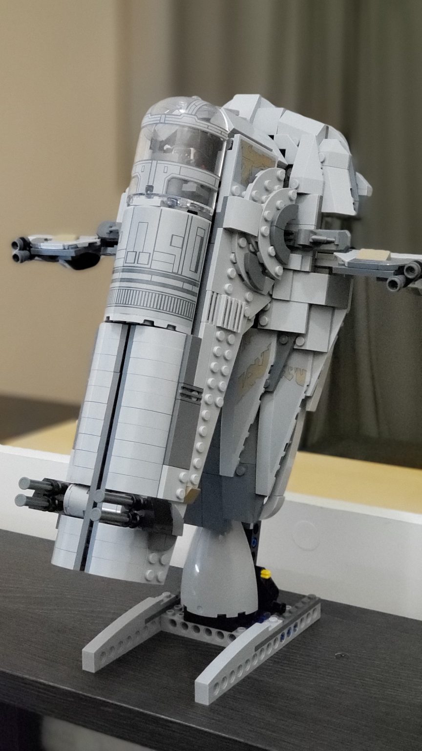 lego slave 1 display stand instructions