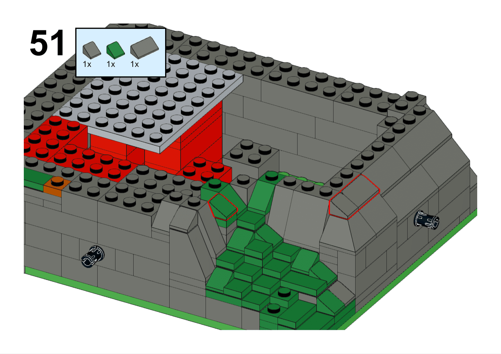 Fortnite Battle royale Io base defiant (rick) 1:625 scale instructions lego