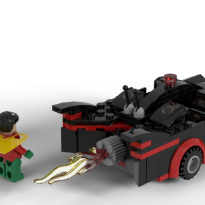 Batmobile Classic 1966 (Batman TV Show) – San Diego Comic-Con 2014 Exclusive (FREE) Set # Comcon037-1