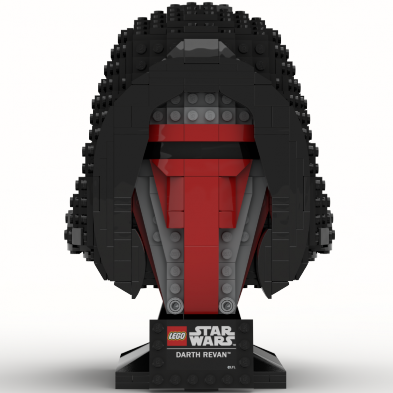 LEGO® instructions Darth Revan Helmet Helmet Collection Style