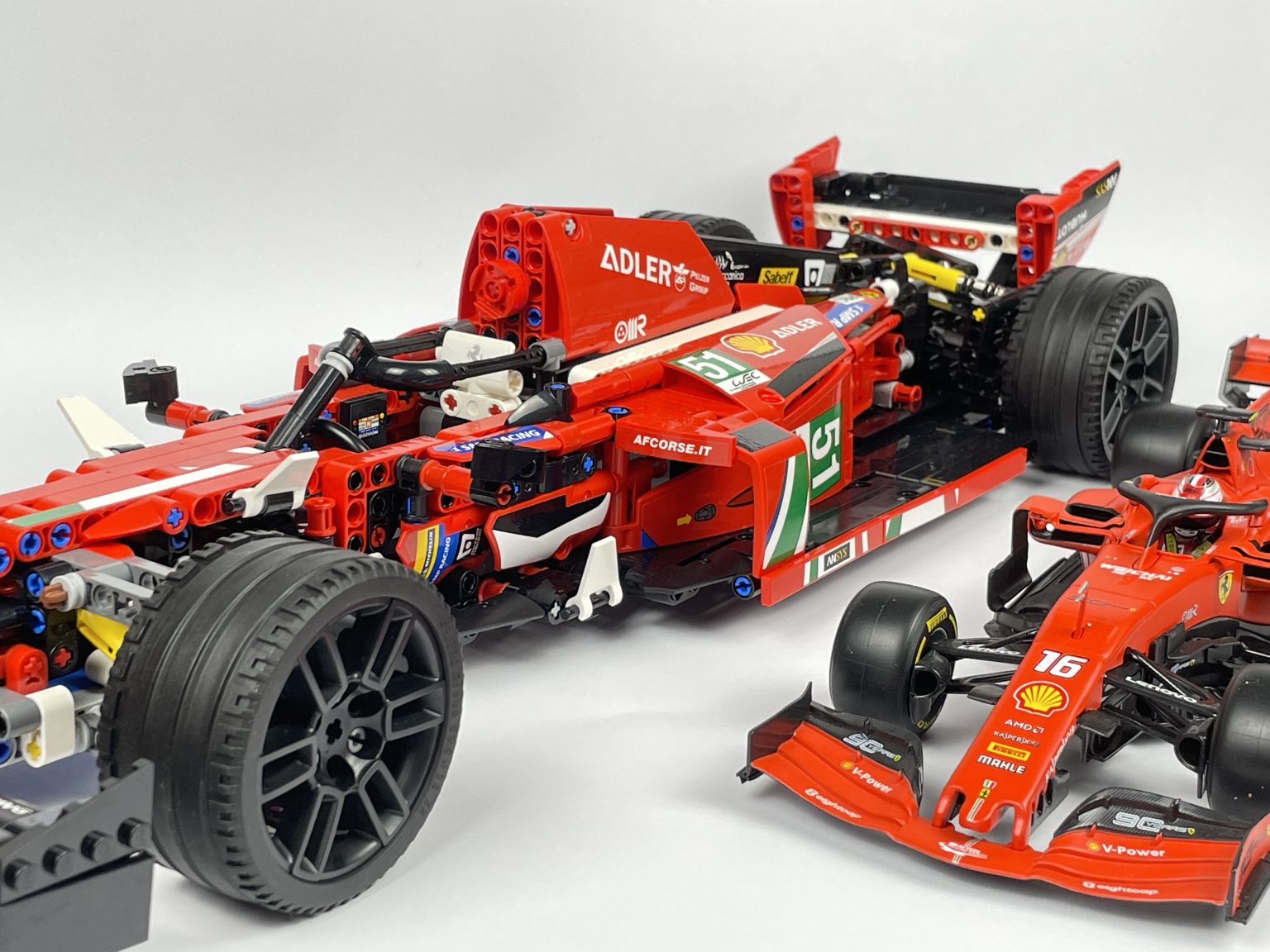  LEGO Technic 42125 Ferrari F1 Car 2021 ver. instructions - Lego 