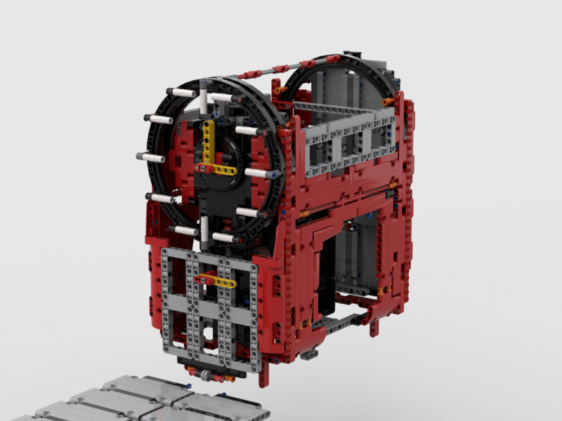 Lego technic mechanical working clock instructions - Image 5