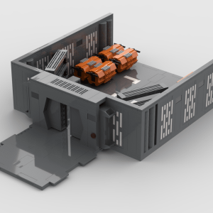 Brick_boss Imperial Corridor System Cargo Room