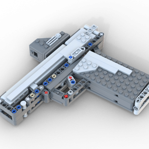 Working 3-stud-wide Pistol (Still Thinking) instructions