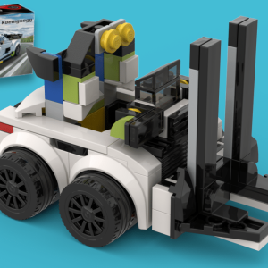 Forklift - Alternate build 4 Lego 76900 instructions