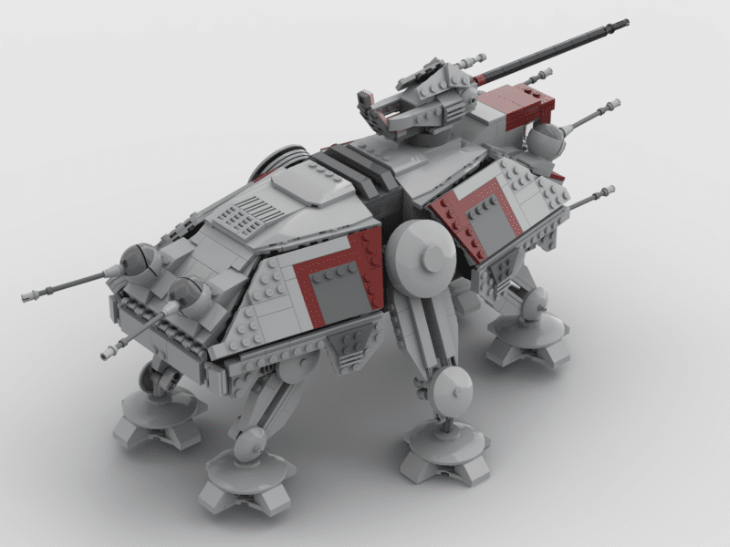 lego at te instructions