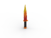 LEGO Bayonet Flame Skin