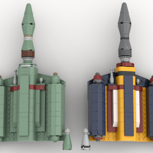 LEGO® instructions Boba Fett Z-6 jetpack