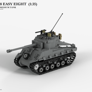 M4A3E8 Easy Eight tank - 1:35 instructions