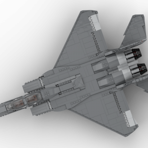 F-15 E Strike Eagle | 1:33 Minifigure Scale instructions