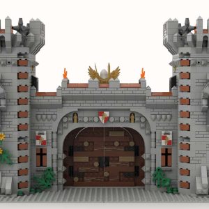 Lego® Custom Instructions – Castle Gate
