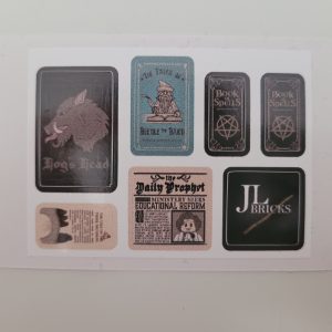 Stickers Hog's Head & Scrivenshaft's Quill Shop