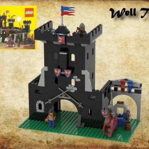 Well tower - Alternate build 1 Lego 6085 instruction