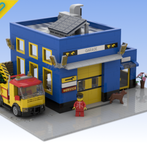 Lego 6363 Renewed Auto Service Station building instructions