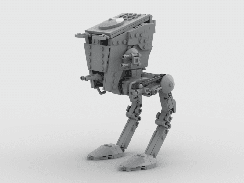 Lego Imperial AT-ST instructions - Instructions - MocsMarket