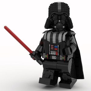 LEGO® instructions Darth Vader Mega Figure (fits official Lego Helmet)