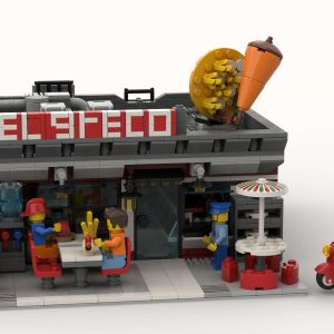 Lego® Custom Instructions – Gyros House