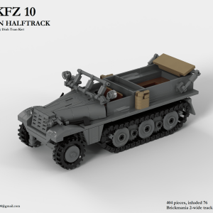 Sd.Kfz 10, WW2 German halftrack instructions