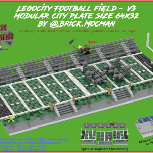 City Football Field 64x32 instructions