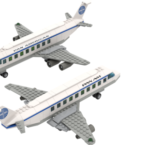 1980’s Style – Pan Am B707 Passenger Jet Airplane instructions