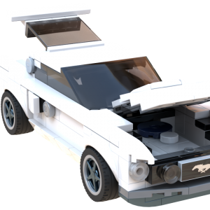 Ford Mustang Fastback – 1969 Boss 429 – 8 Stud (Wimbledom White)