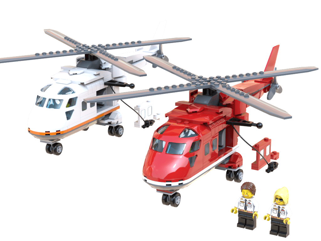 Lego moc helicopter cheap