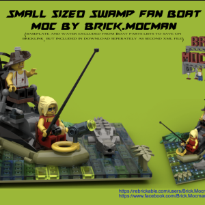 Swamp Fan Boat - Small Sized. instructions