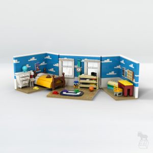 Lego® Custom Instructions Toy Story Andy’s Room