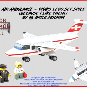 1980's Style - Air Ambulance building instructions