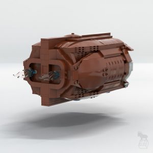 Lego® Custom Instructions Watchmen Archie Owlship