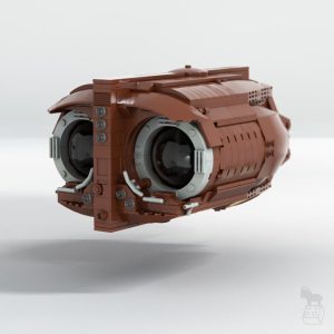 Lego® Custom Instructions Watchmen Archie Owlship