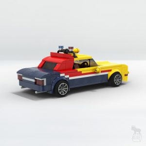Lego® Custom Instructions Mad Max MFP Interceptor
