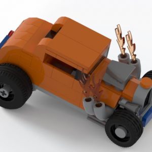 “Flamin’ Orange” Hotrod