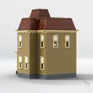 Lego® Custom Instructions Psycho House