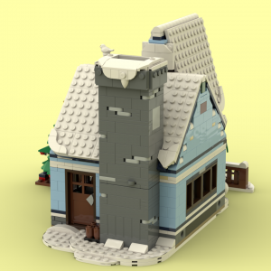 Winter Cabin instructions