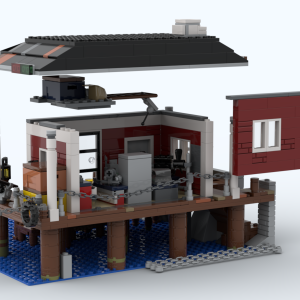 Boardwalk – Boat Refuel & Engine Repair Shop building instructions