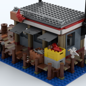 Boardwalk – Seafood Joint (Shrimp Shack Attack Conversion) building instructions