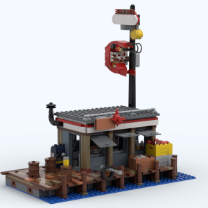 Boardwalk - Seafood Joint (Shrimp Shack Attack Conversion) building instructions