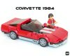 Corvette C4, Matchbox version and Lebowski version