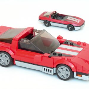 Corvette C4, Matchbox version and Lebowski version