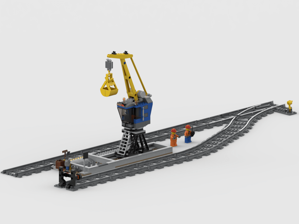 Lego® instructions 60098 - Heavy haul train - Cargo station - Riedizione