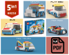 Lego 60253 builder’s pack 5 in 1 PDF instructions