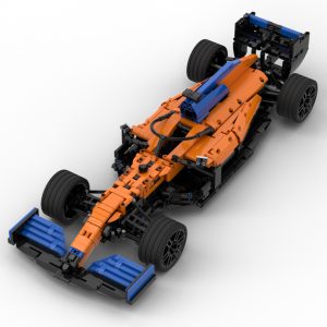 McLaren F1 MCL35M (8386 Base) 1:10 Scale
