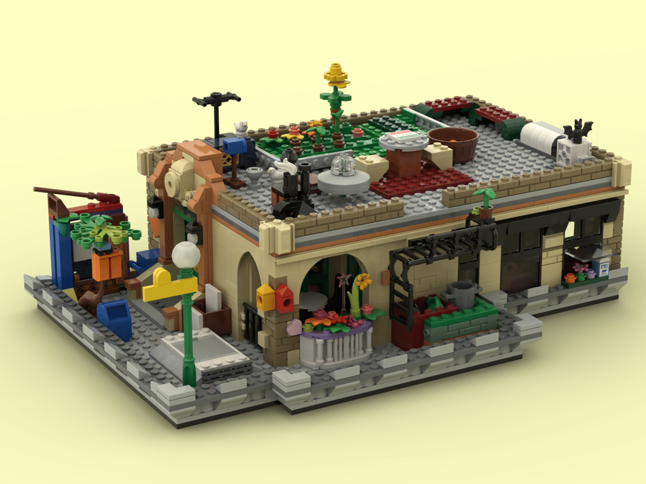 LEGO MOC 10211 Grand Emporium Alternative build by InyongBricks