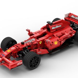 Ferrari F2007 (8386 Base) 1:10 Scale building instructions