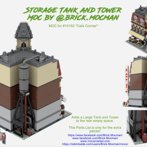 Storage Tank - A Backyard MOC for set #10182