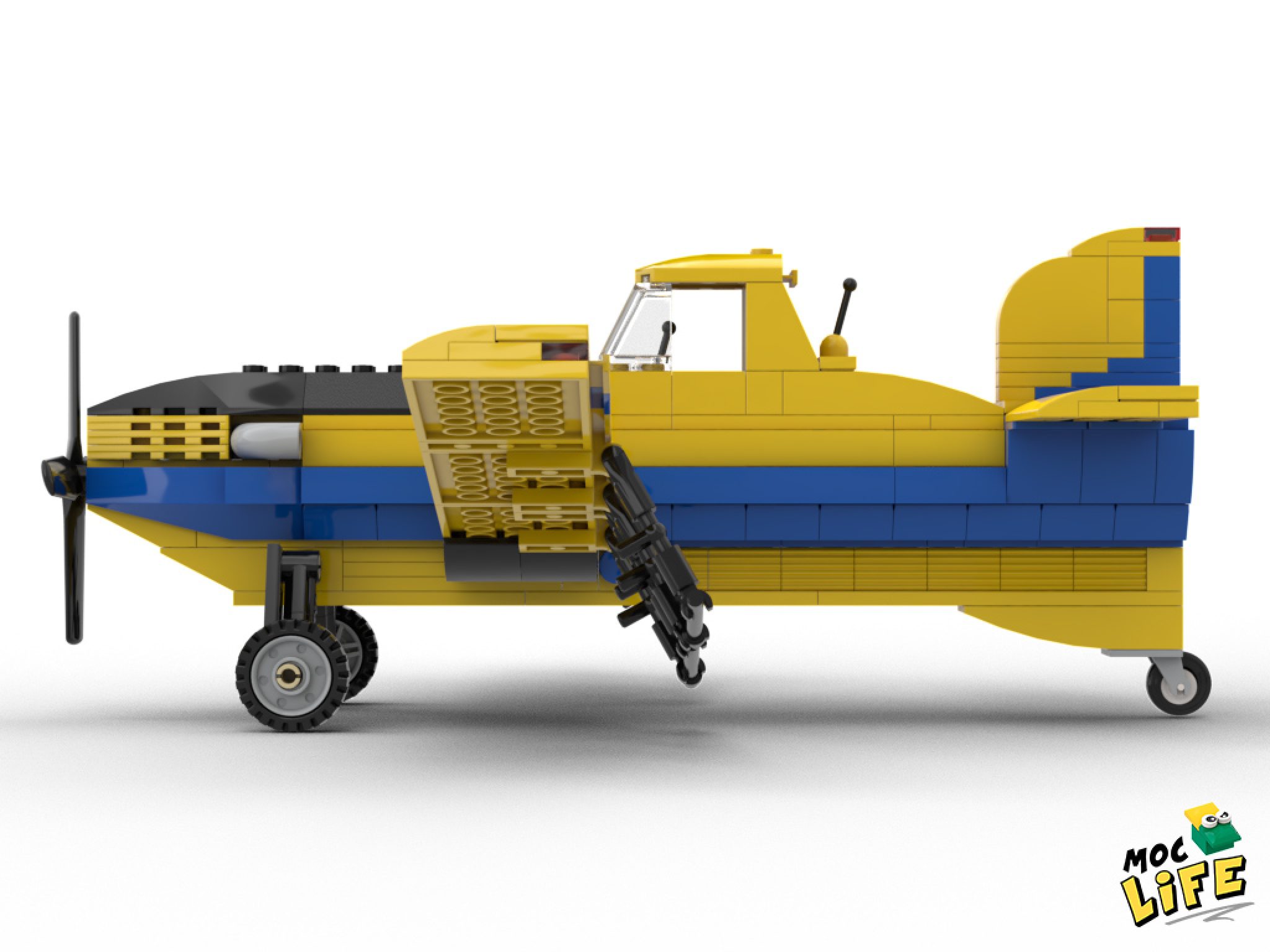 Lego® Instructions Crop Duster