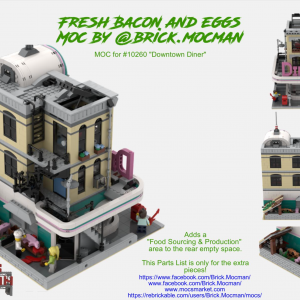 Fresh Bacon and Eggs - A Backyard MOC for #10260