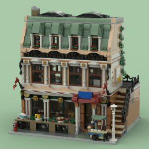 El Cubo Fine Art Cafe building instructions